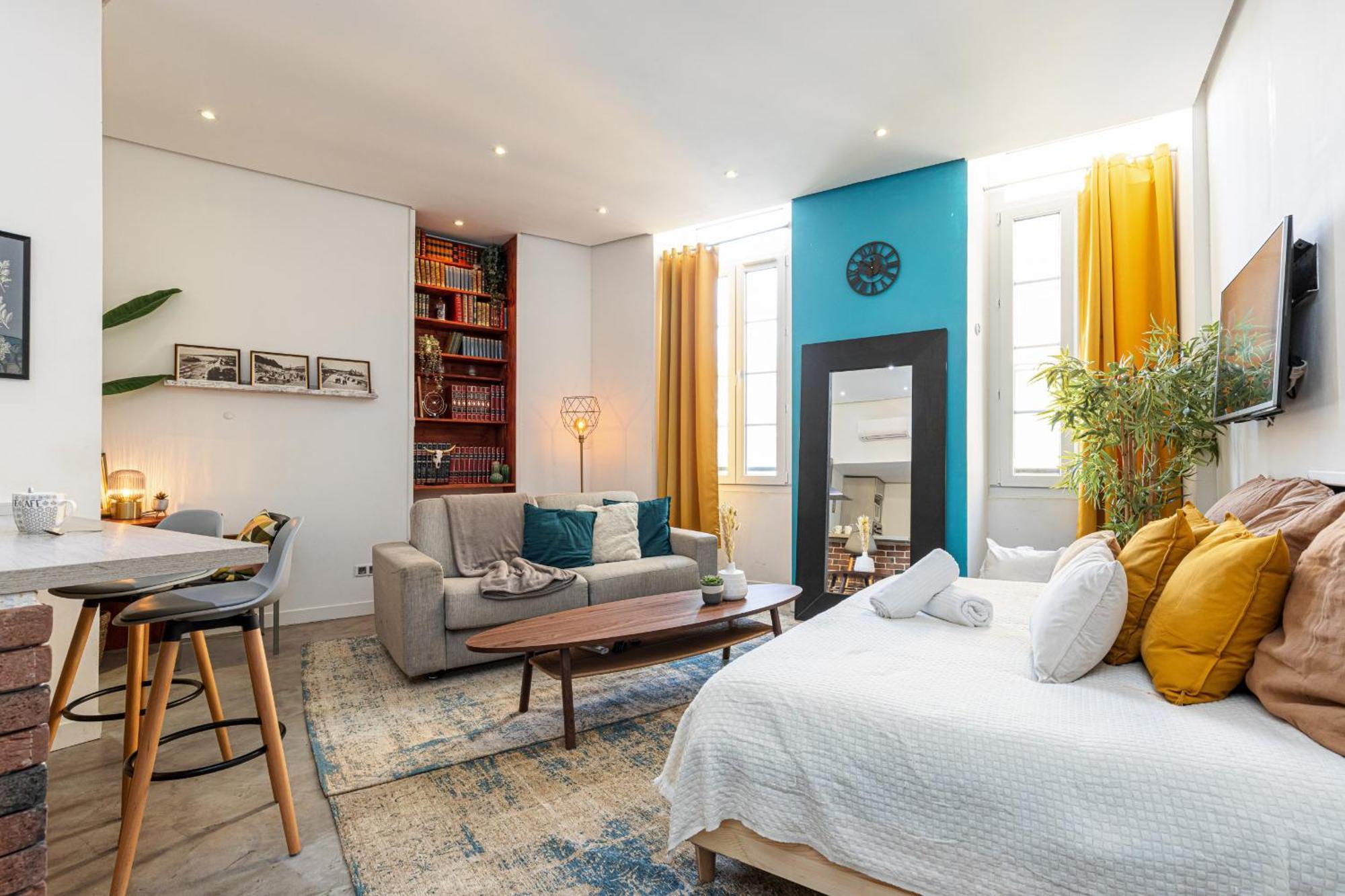 Cosy Studio In The Old Town Near Garibaldi Square Niza Exterior foto