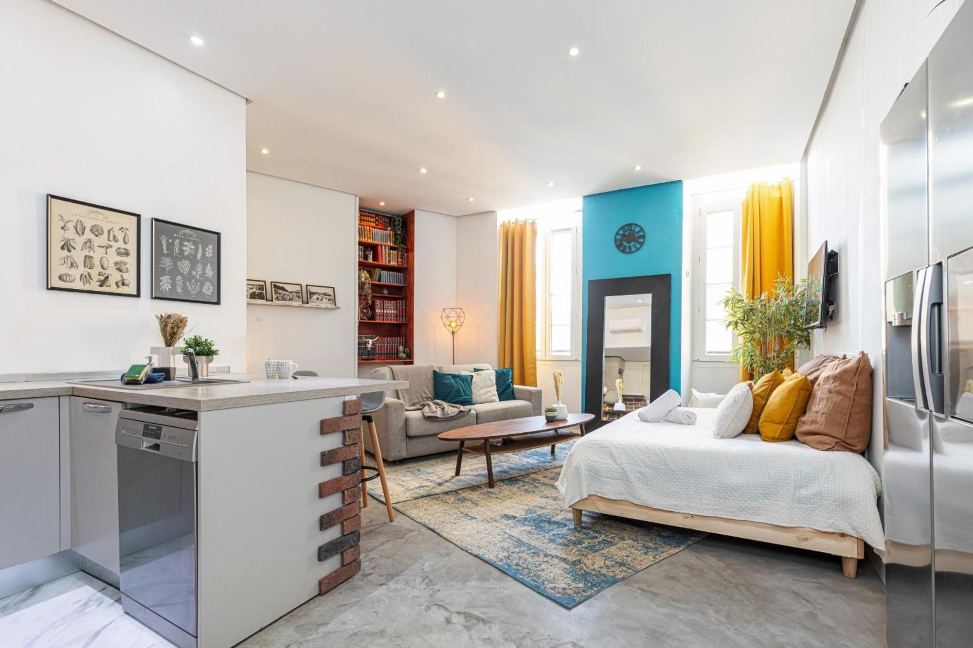 Cosy Studio In The Old Town Near Garibaldi Square Niza Exterior foto