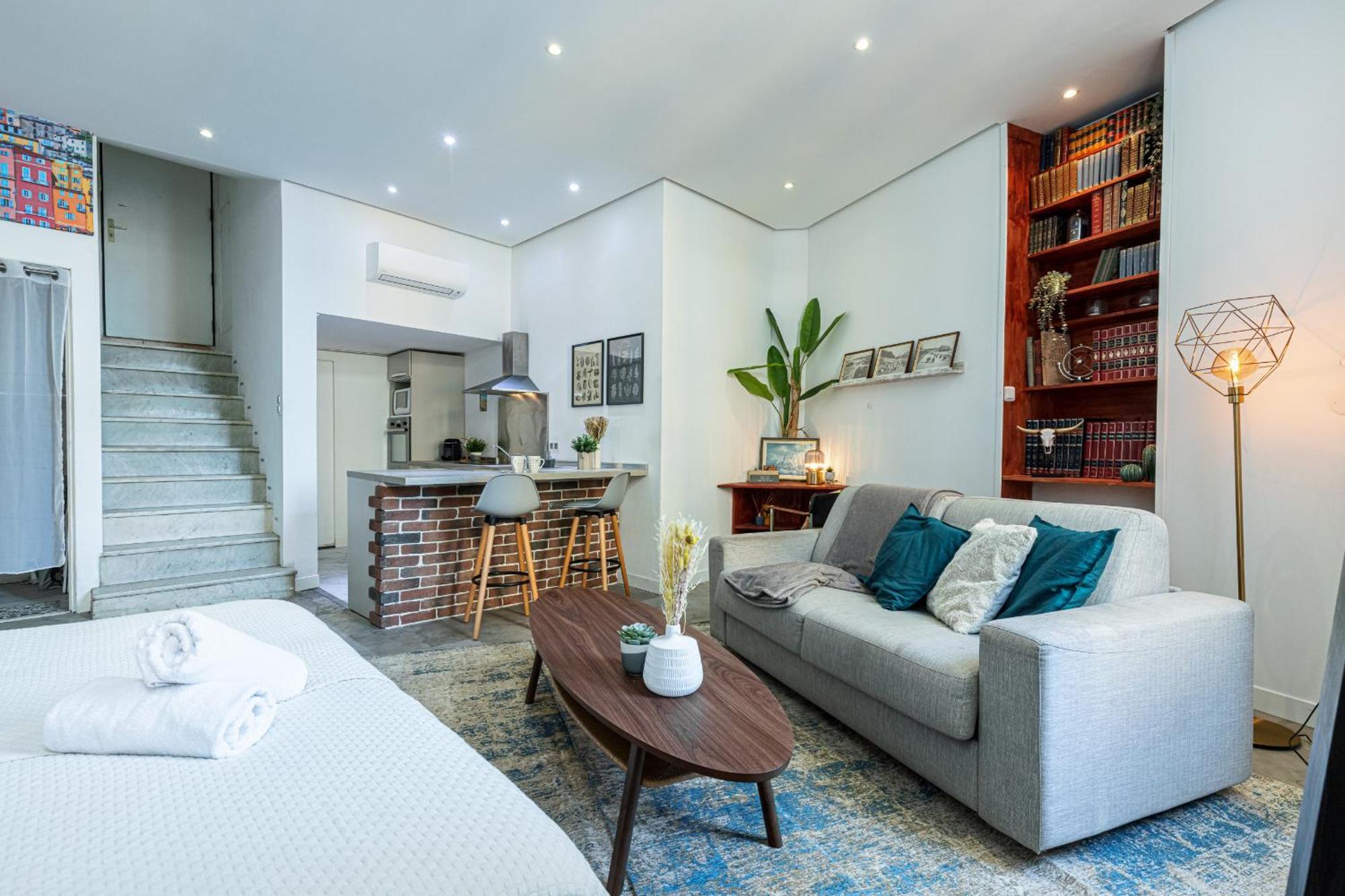 Cosy Studio In The Old Town Near Garibaldi Square Niza Exterior foto