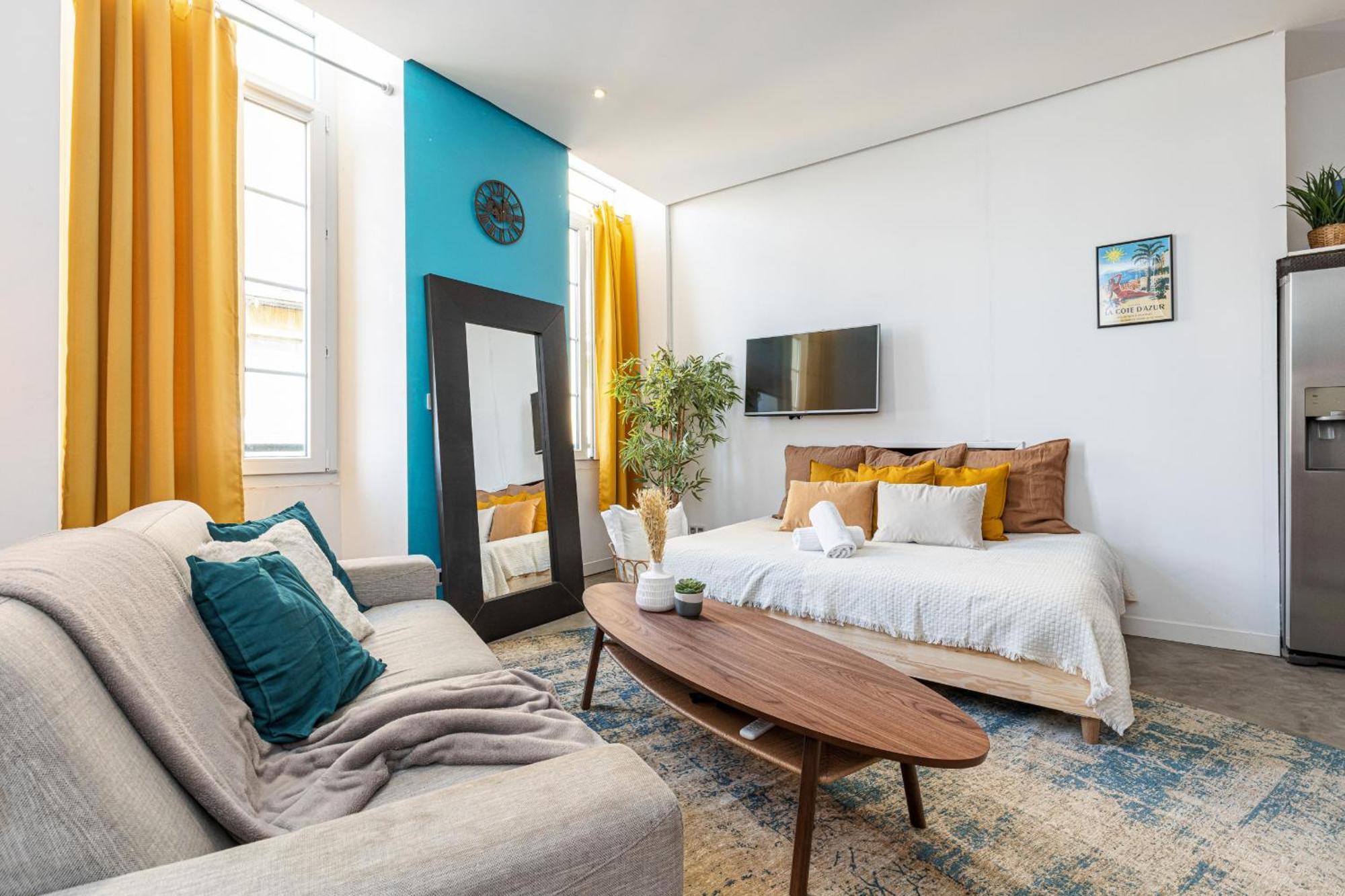 Cosy Studio In The Old Town Near Garibaldi Square Niza Exterior foto